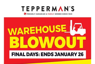 Tepperman's Flyer January 20 to 26