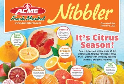 ACME Fresh Market Weekly Ad Flyer Specials January 1 to February 8, 2023