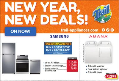 Trail Appliances (AB & SK) Flyer January 19 to 25