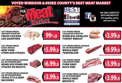 M.R. Meat Market Flyer April 25 to May 2