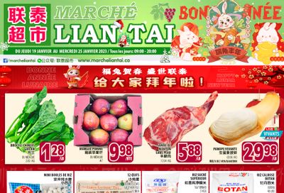 Marche Lian Tai Flyer January 19 to 25