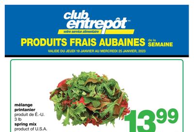 Wholesale Club (QC) Fresh Deals of the Week Flyer January 19 to 25