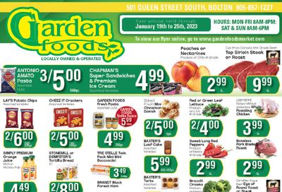 Garden Foods Flyer January 19 to 25