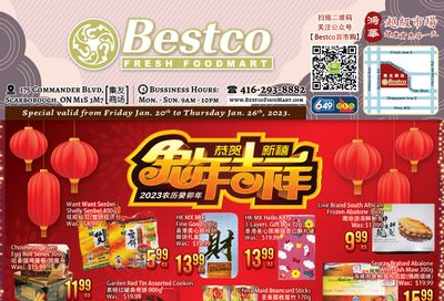BestCo Food Mart (Scarborough) Flyer January 20 to 26