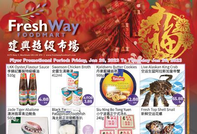 FreshWay Foodmart Flyer January 20 to 26