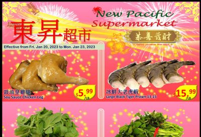 New Pacific Supermarket Flyer January 20 to 23