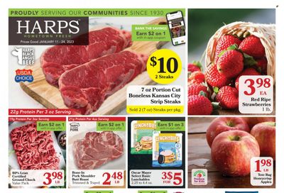 Harps Hometown Fresh (OK) Weekly Ad Flyer Specials January 11 to January 24, 2023