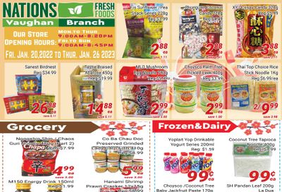 Nations Fresh Foods (Vaughan) Flyer January 20 to 26