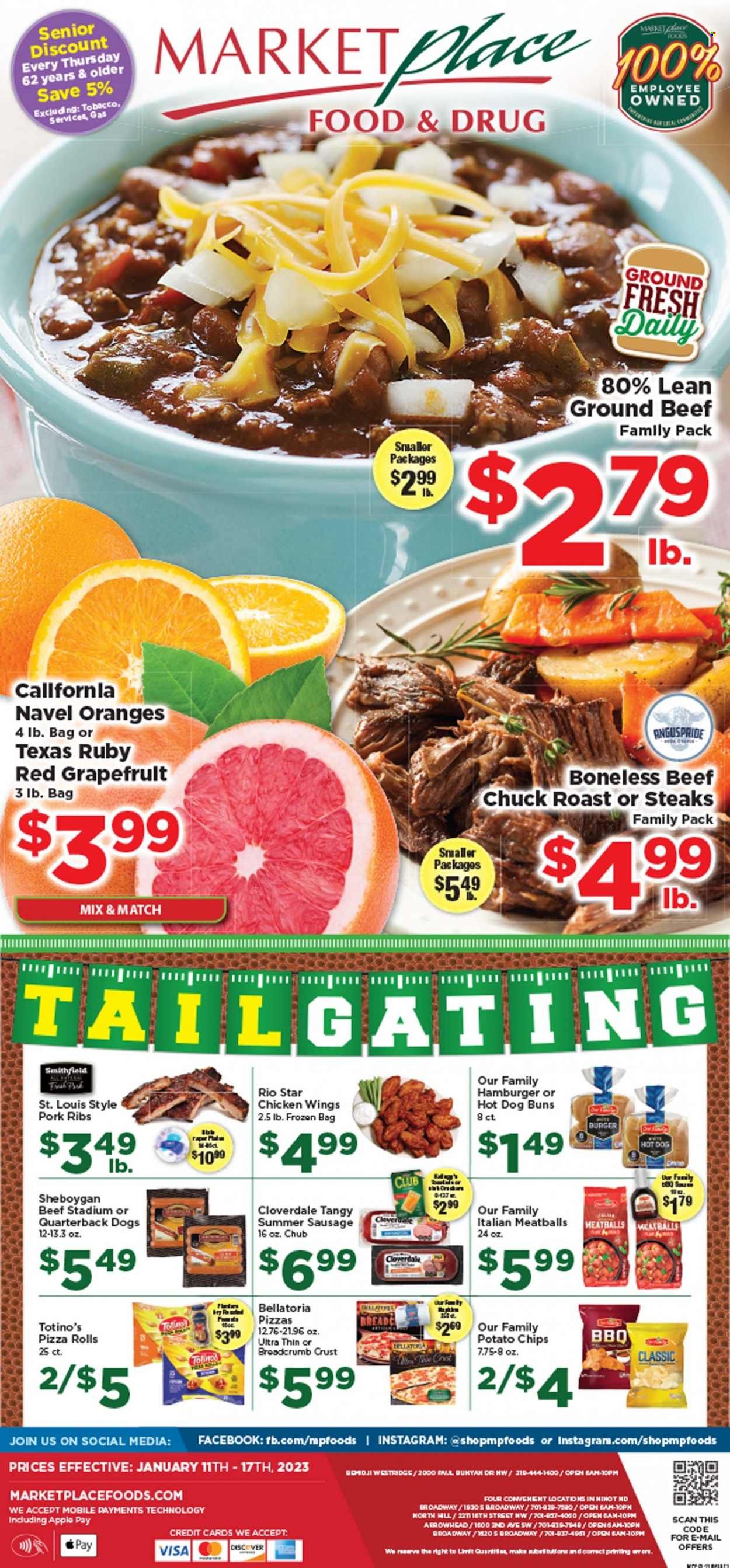 Marketplace Foods (ND) Weekly Ad Flyer Specials January 11 to January 17, 2023