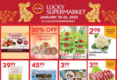 Lucky Supermarket (Edmonton) Flyer January 20 to 26