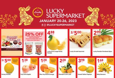 Lucky Supermarket (Surrey) Flyer January 20 to 26