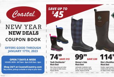 Coastal Farm & Ranch Weekly Ad Flyer Specials January 4 to January 17, 2023