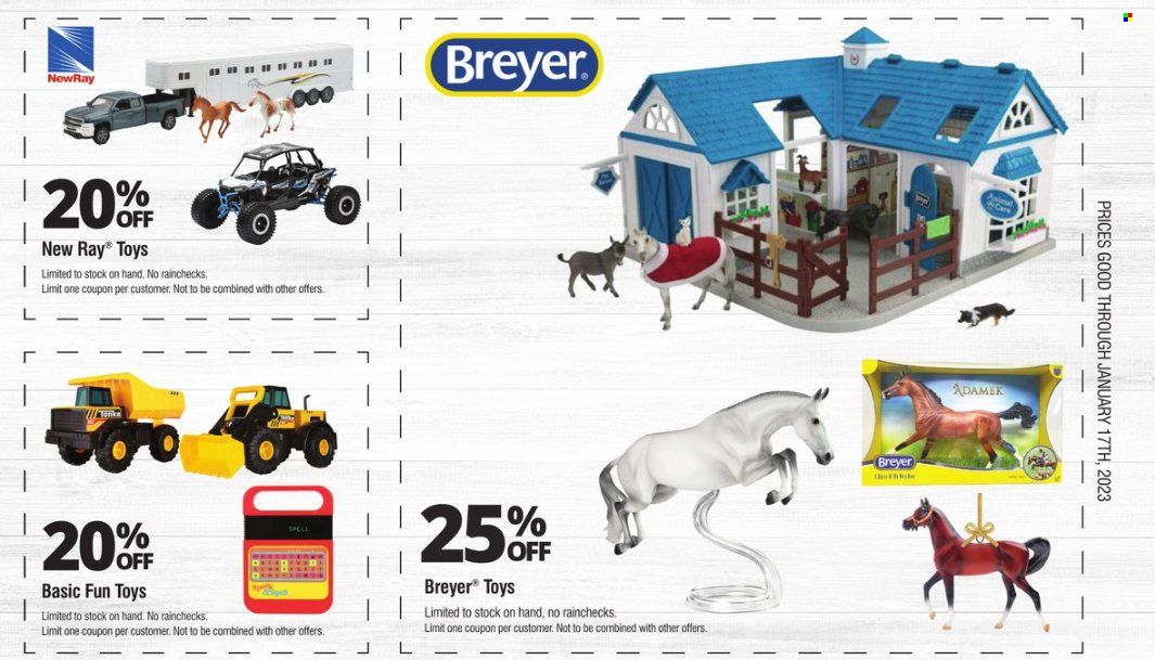 Coastal Farm & Ranch Weekly Ad Flyer Specials January 4 to January 17, 2023