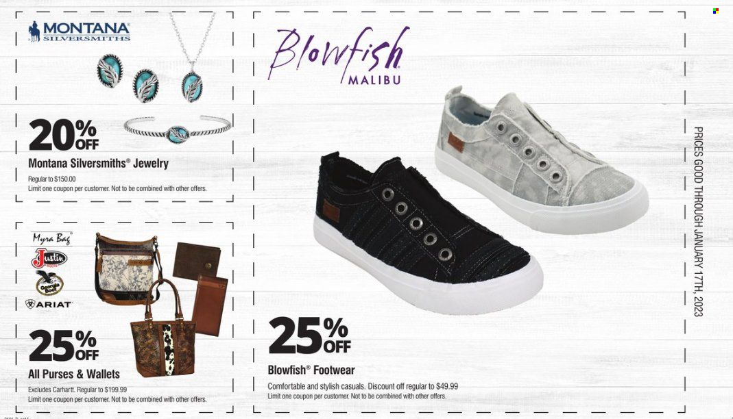 Coastal Farm & Ranch Weekly Ad Flyer Specials January 4 to January 17, 2023