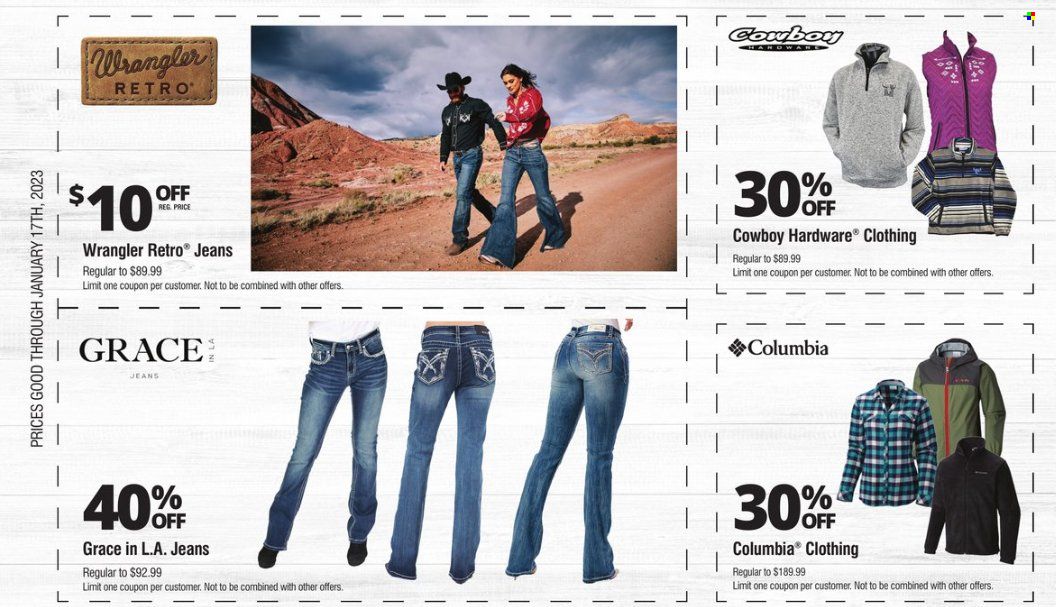 Coastal Farm & Ranch Weekly Ad Flyer Specials January 4 to January 17, 2023