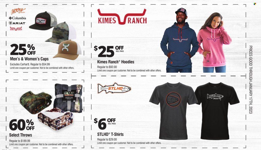 Coastal Farm & Ranch Weekly Ad Flyer Specials January 4 to January 17, 2023