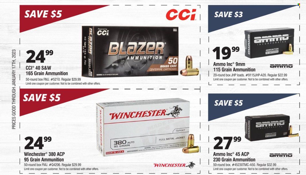 Coastal Farm & Ranch Weekly Ad Flyer Specials January 4 to January 17, 2023