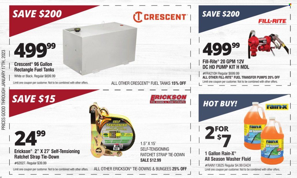 Coastal Farm & Ranch Weekly Ad Flyer Specials January 4 to January 17, 2023