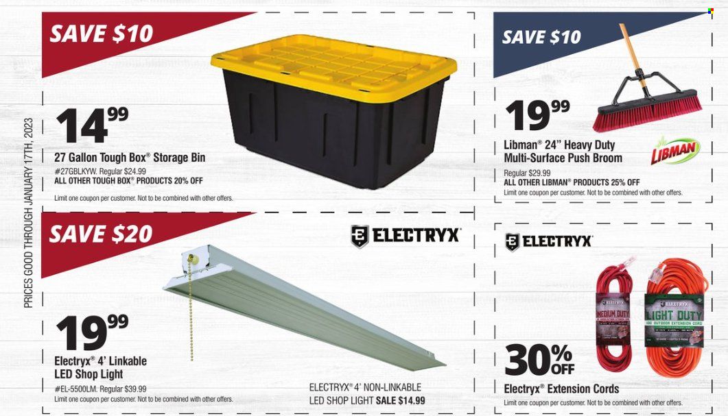 Coastal Farm & Ranch Weekly Ad Flyer Specials January 4 to January 17, 2023