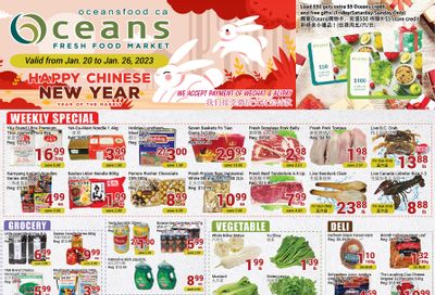 Oceans Fresh Food Market (Mississauga) Flyer January 20 to 26