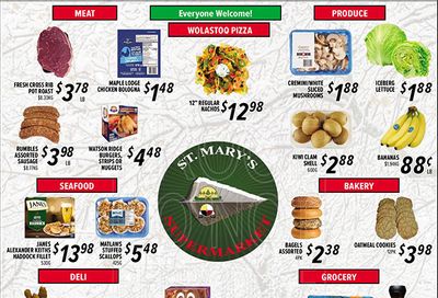 St. Mary's Supermarket Flyer January 18 to 24