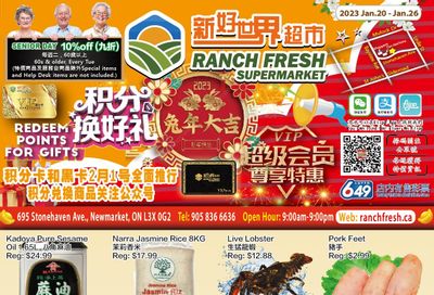 Ranch Fresh Supermarket Flyer January 20 to 26
