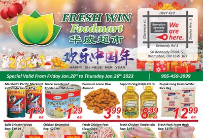 Fresh Win Foodmart Flyer January 20 to 26