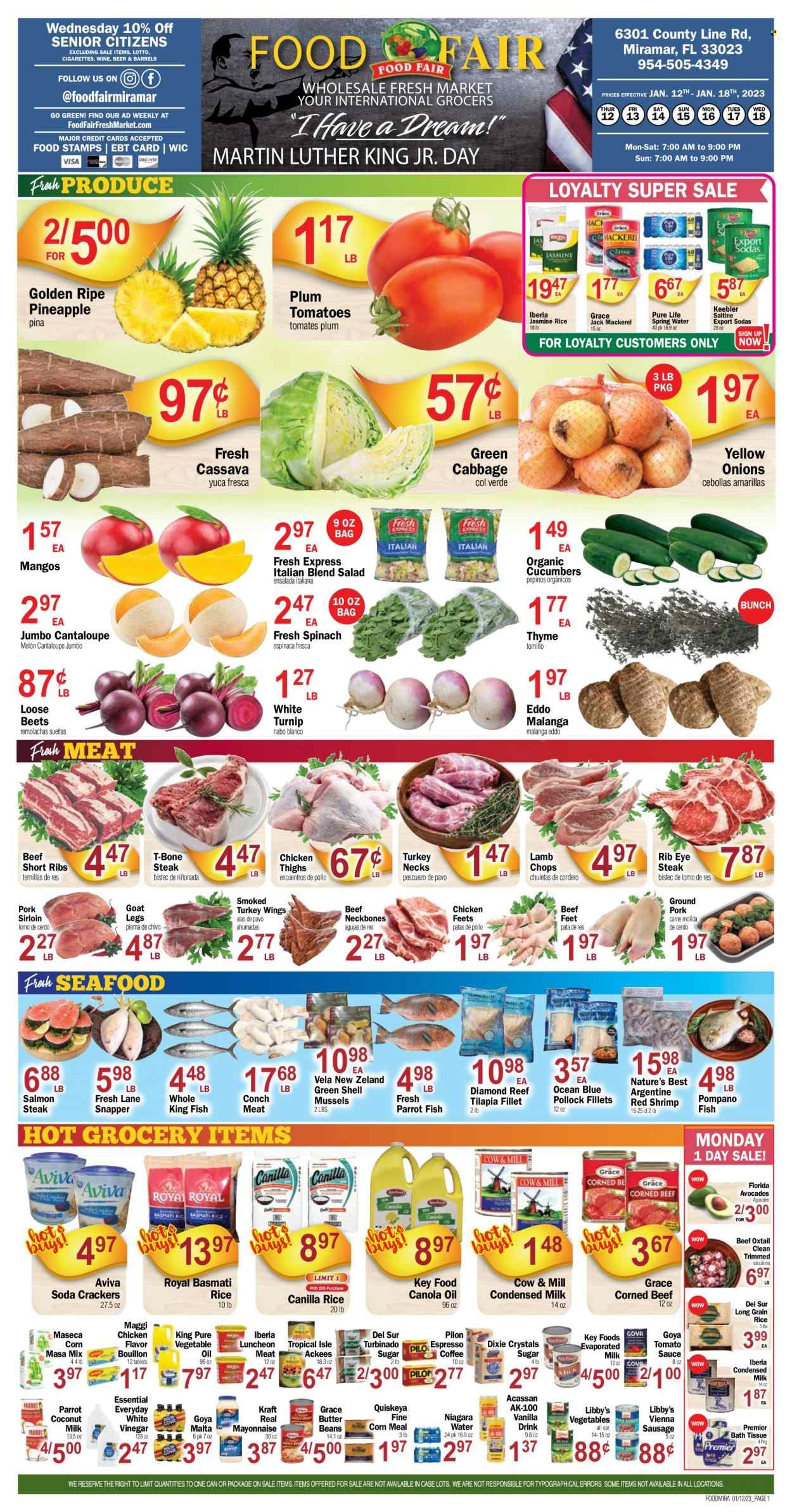 Food Fair Fresh Market (FL) Weekly Ad Flyer Specials January 12 to January 18, 2023