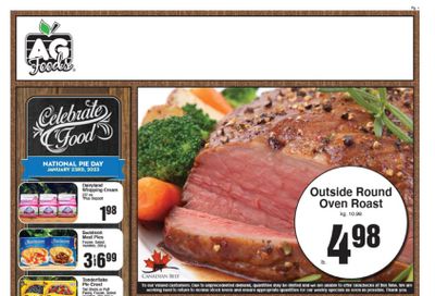 AG Foods Flyer January 20 to 26