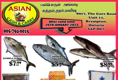Asian Cash & Carry Flyer January 20 to 26
