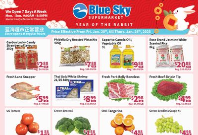 Blue Sky Supermarket (North York) Flyer January 20 to 26