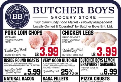Butcher Boys Grocery Store Flyer January 20 to 26