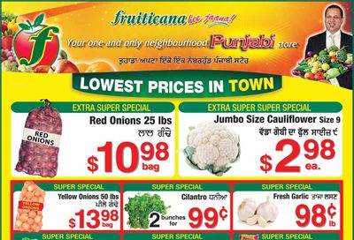 Fruiticana (Greater Vancouver) Flyer January 20 to 25
