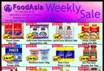 FoodAsia Flyer January 21 to 25