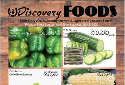 Discovery Foods Flyer April 26 to May 2