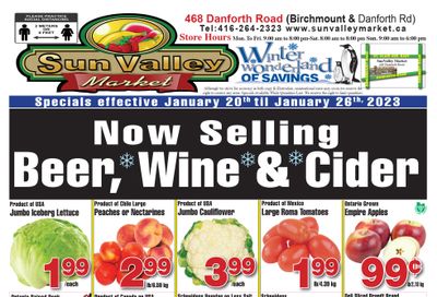 Sun Valley Market Flyer January 20 to 26