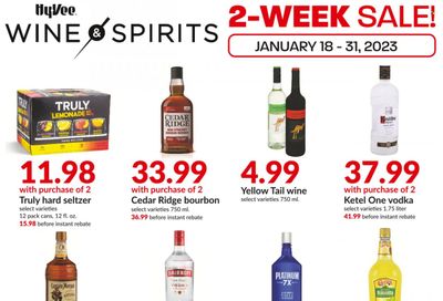 Hy-Vee (IA, IL, MN, MO, SD) Weekly Ad Flyer Specials January 18 to January 31, 2023