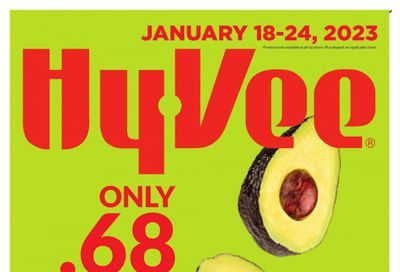 Hy-Vee (IA, IL, MN, MO, SD) Weekly Ad Flyer Specials January 18 to January 24, 2023