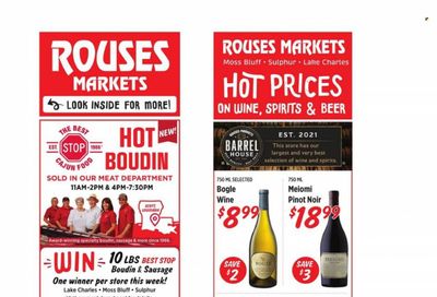 Rouses Markets (LA) Weekly Ad Flyer Specials January 18 to January 25, 2023