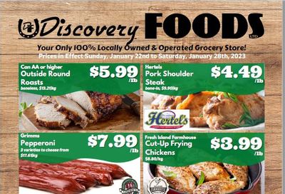 Discovery Foods Flyer January 22 to 28