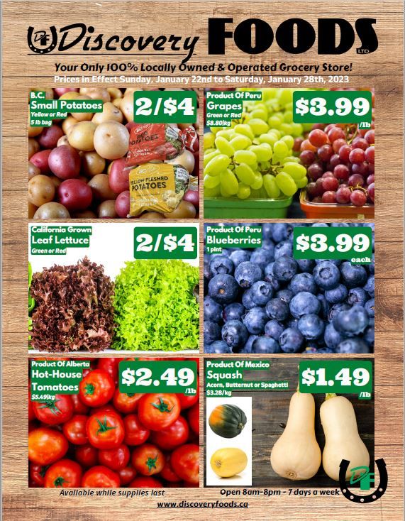 Discovery Foods Flyer January 22 to 28