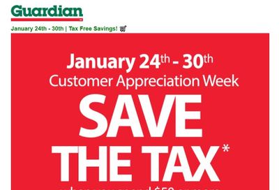 Guardian (Dartmouth Gate) Flyer January 24 to 30