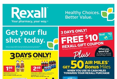 Rexall (ON) Flyer November 1 to 7