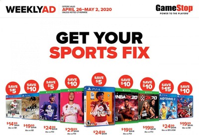GameStop Weekly Ad & Flyer April 26 to May 2