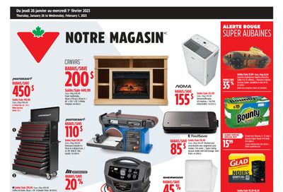Canadian Tire (QC) Flyer January 26 to February 1