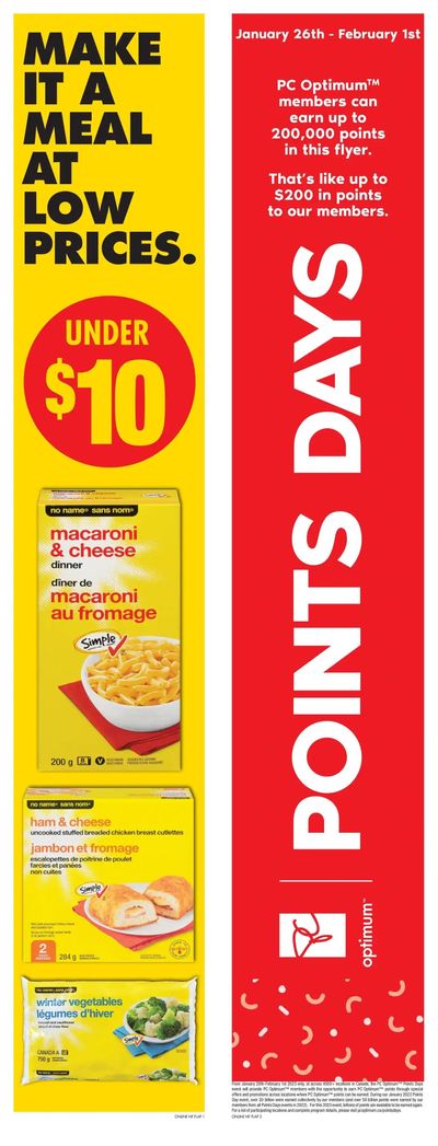 No Frills (ON) Flyer January 26 to February 1
