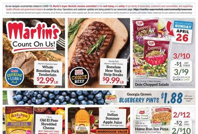 Martin’s Weekly Ad & Flyer April 26 to May 2