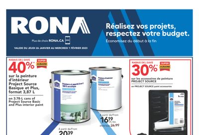 Rona (QC) Flyer January 26 to February 1