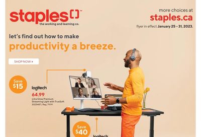 Staples Flyer January 25 to 31