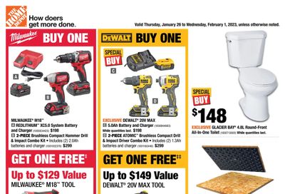 Home Depot (ON) Flyer January 26 to February 1